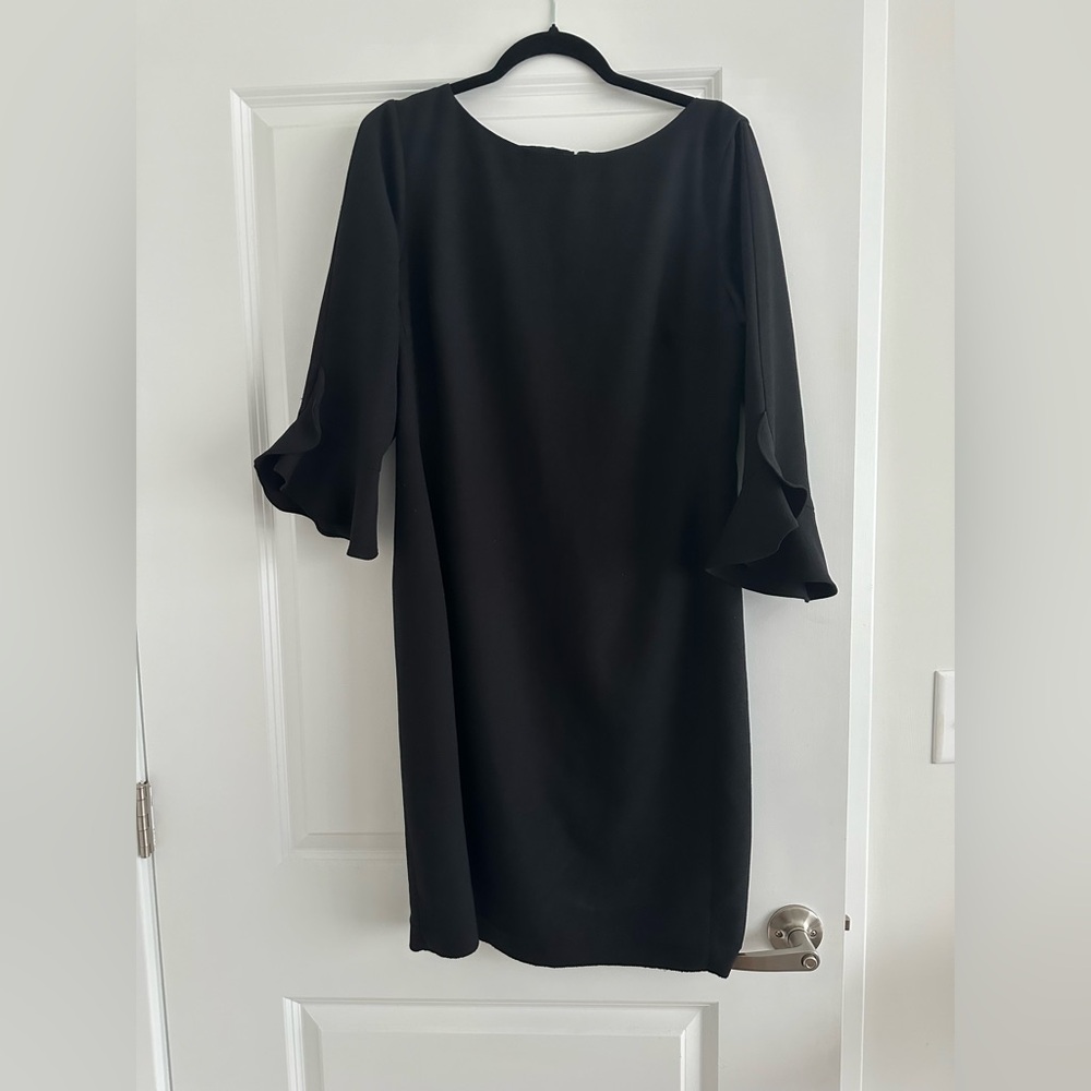 Karl lagerfield black dress size 12